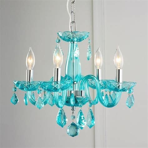 Best Of Turquoise Crystal Chandelier Lights