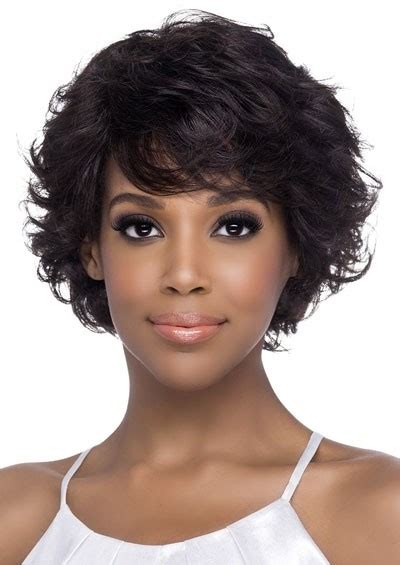Rooted colors give your wig dimension and a very natural look as it gives the illusion of the hair growth from your scalp. Remi Natural Human Hair Wigs With Perfect Sweeping Bangs ...
