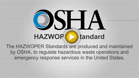 OSHA 8 24 And 40 Hour HAZWOPER HAZMAT DOT RCRA Courses