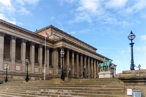 St Georges Hall Liverpool A Famous Public Building In The Heart Of