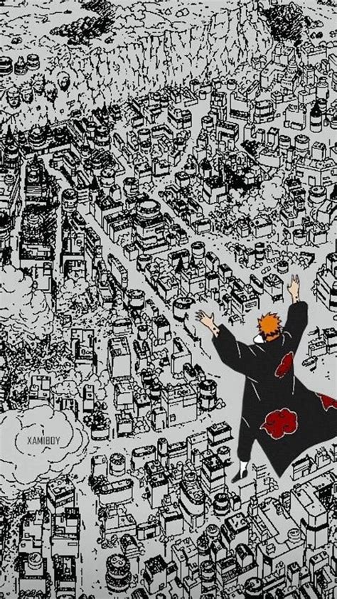 Shinra Tensei Konoha Naruto Pain Shippuden Hd Phone Wallpaper Peakpx