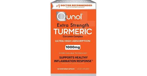 Qunol Extra Strength Turmeric 1000mg Capsules 120ct Compare Prices