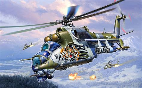 Download Military Mil Mi 24 Mil Mi 24 Hd Wallpaper