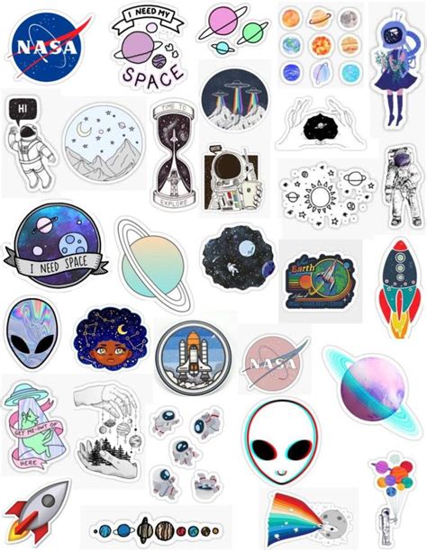 Пятница и я не влюблен19.12.2020 в 19:00. tumblr space sticker pack moon stars planets sun aliens ...