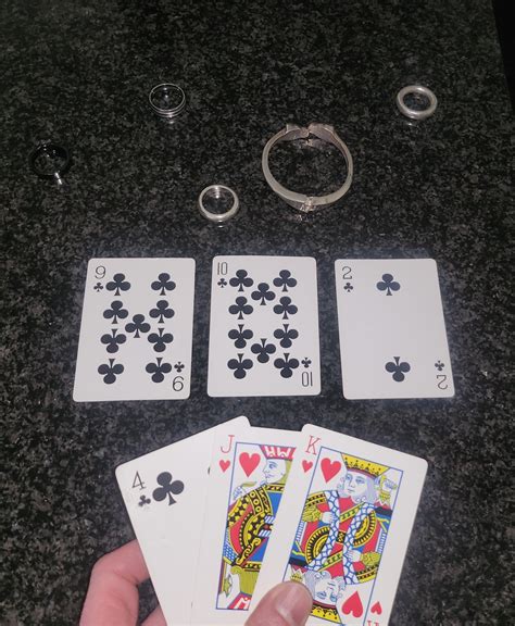 THREE CARD POKER AGAINST NOTHING. I WILL REVEAL THE VOID'S HAND IN