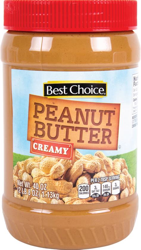Peanut Butter Creamy 0007003832106 Best Choice®