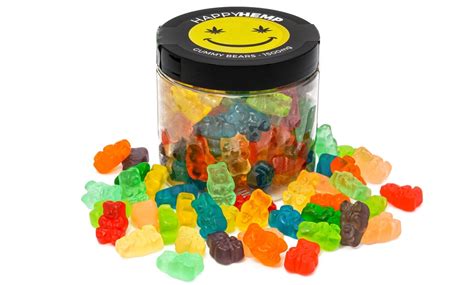 up to 54 off on cbd gummy bears from happy he groupon goods