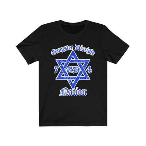 Gangster Disciple Nation 74 Gd T Shirt Gd Folks Gdn 7414 Growth And