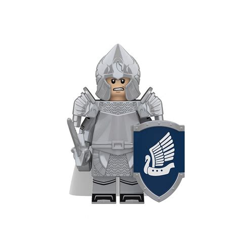 Lord Of The Rings Gondor Soldier Minifigure Bricks Block Figure Lego