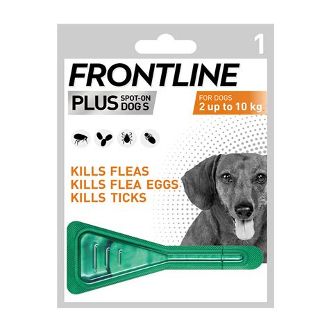 Frontline Plus Spot On Dog Flea And Tick Treatment For Small Dogs 2