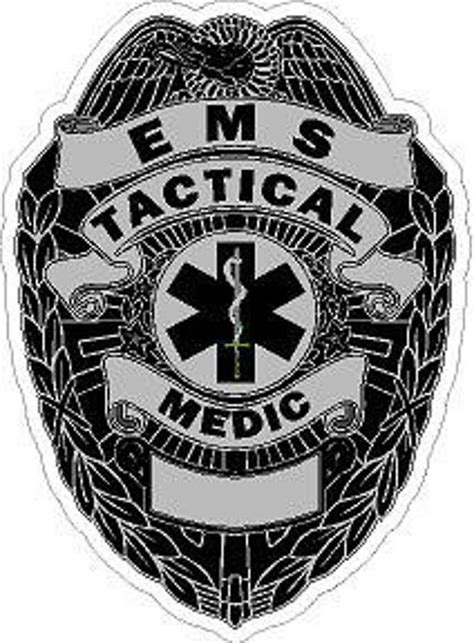 Tactical Medic Reflective Or Matte Vinyl Decal Sticker Ems Etsy