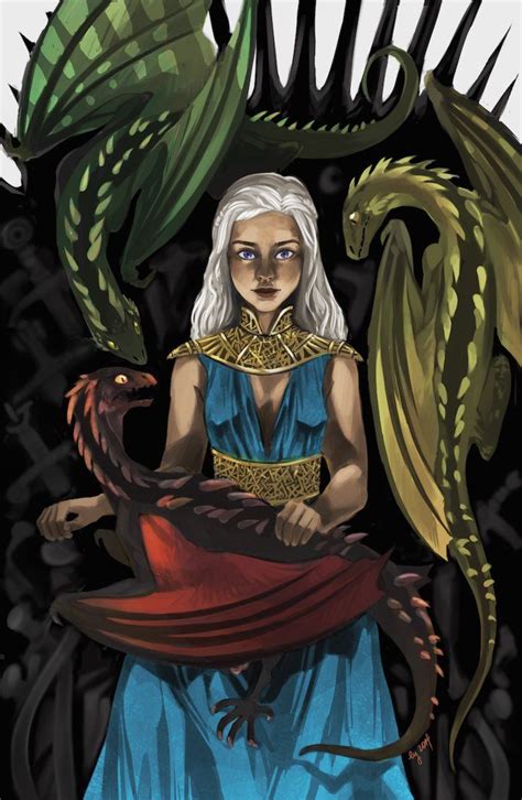 Mother Of Dragons By Vythefirst On Deviantart Mother Of Dragons Game Of Thrones Books Game