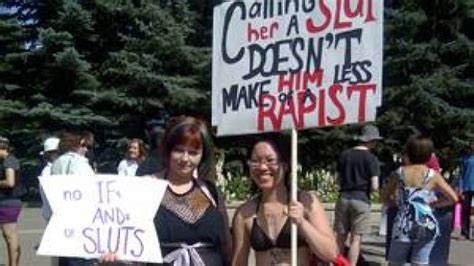Calgarians Strut For Slutwalk Cbc News