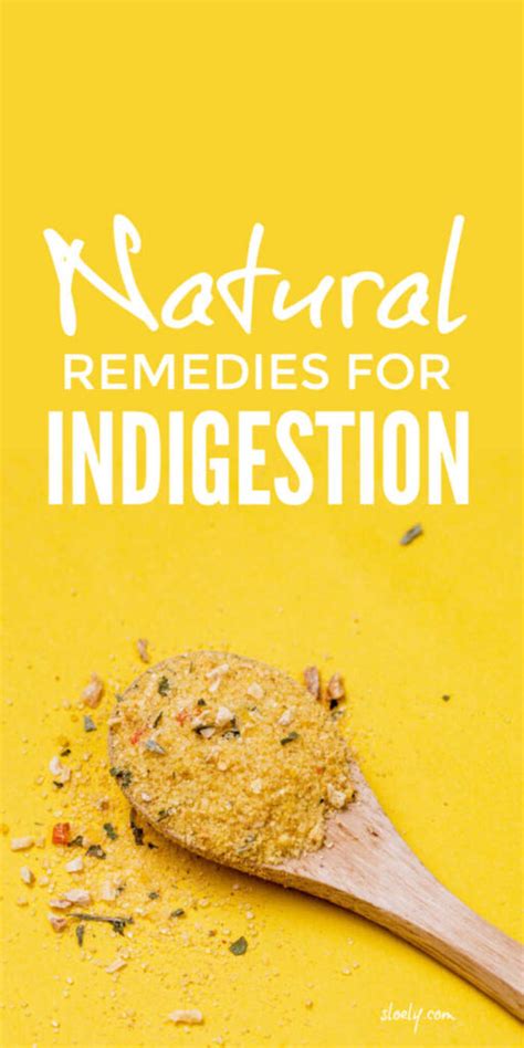 Natural Remedies For Stomach Ache And Indigestion