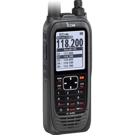Icom A25C VHF Airband Handheld Radio - Aviation - Portable/Handheld ...