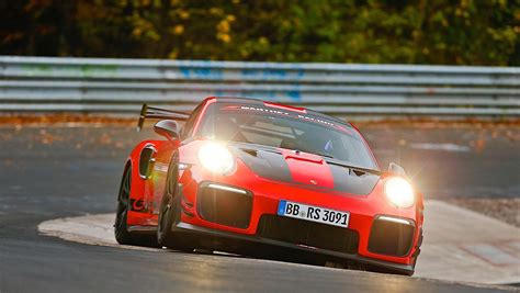 Porsche 911 Gt2 Rs Mr Laps The Ring In 6403 Minutes Is Fastest Road