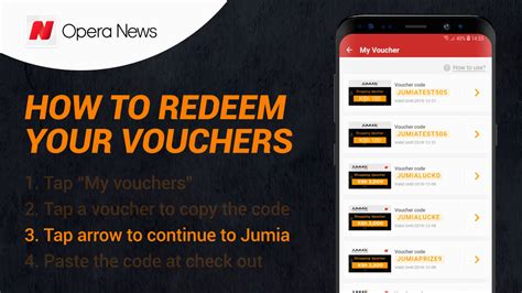 Redeem Your Vouchers With Opera News And Jumia And Get Your Favorite
