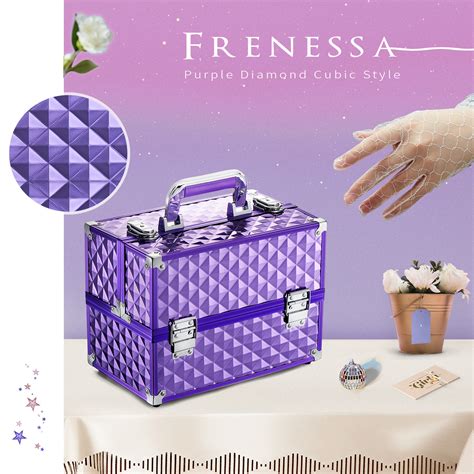 Frenessa Purple Makeup Case
