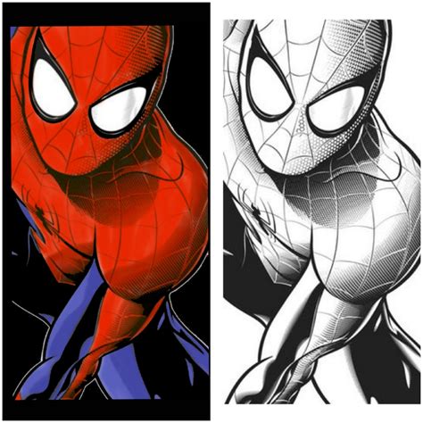 Did An Edit On This Spider Man Sketch Not Sure Who The Artist Is But I Love Their Take One