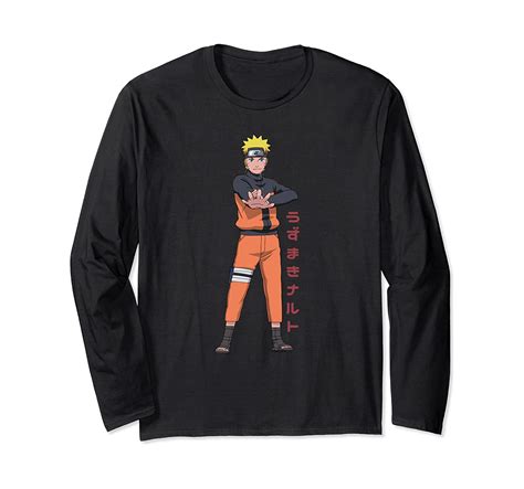 Naruto Shippuden Naruto Long Sleeve T Shirt Clothing