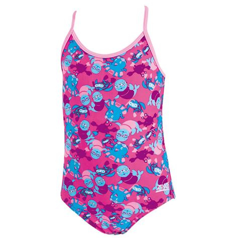 Zoggs Miss Zoggy Flyback Infant Girls Swimsuit