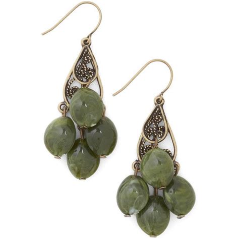 Olive For Today Earrings 13 Liked On Polyvore Featuring Jewelry