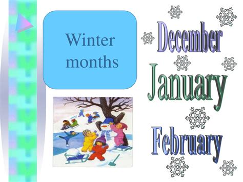 Calendar Seasons And Month