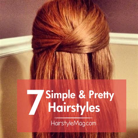 7 Simple And Pretty Hairstyles That Take Less Than 2 Minutes To Recreate