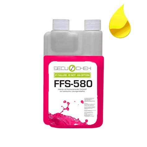 Ffs 580 Uv Dye Find Oil Leaks With Red Fluorescence