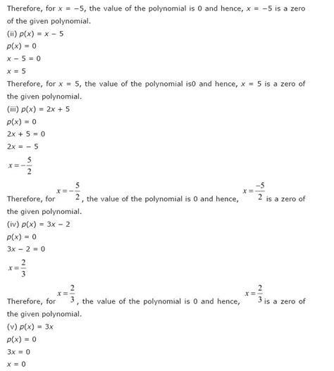 Ncert Solutions For Class 9 Maths Ch 2 Polynomials Pdf Download