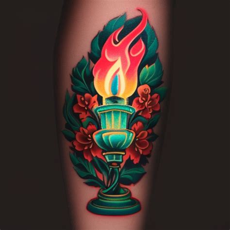 60 Candle Tattoo Ideas