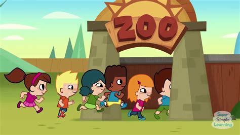 Lets Go To The Zoo Animal Song For Kids Youtube