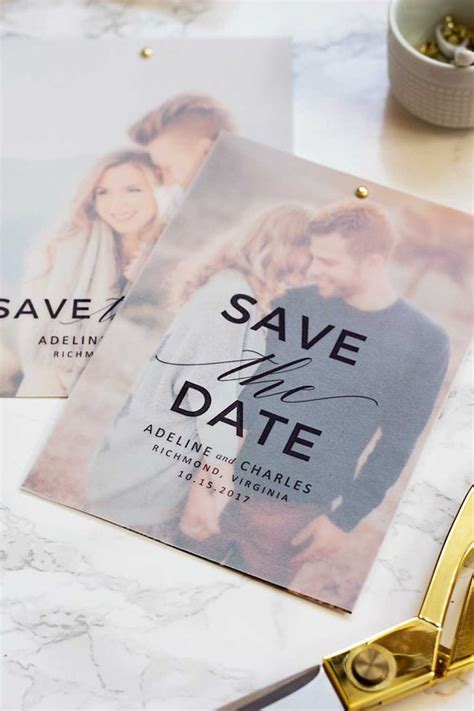 Creative Wedding Invitations Save The Date Invitations Diy