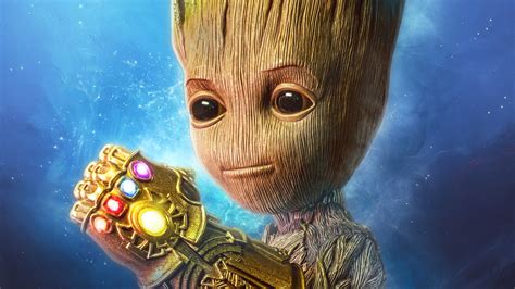 3840x2160 Baby Groot Gauntlet 4k 4k Hd 4k Wallpapers Images Backgrounds Photos And Pictures