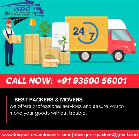 Kbc Express Packers And Movers Chennai 9360056001 Professional