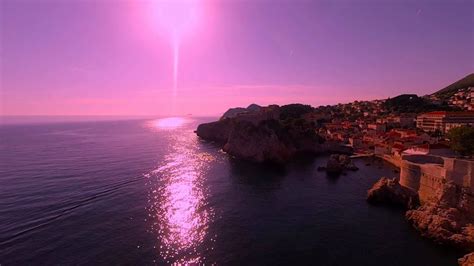Dubrovnik Croatia Beautiful Sunset Gopro Shot Music Video