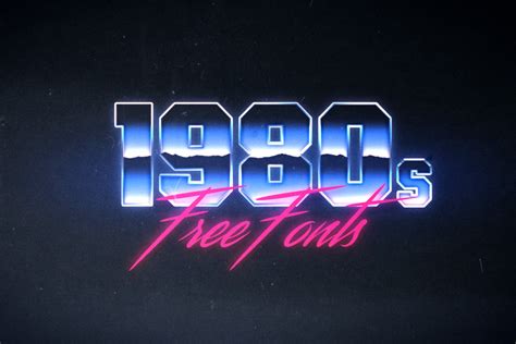 10 Tubular 80s Free Fonts You Need To Have Indieground