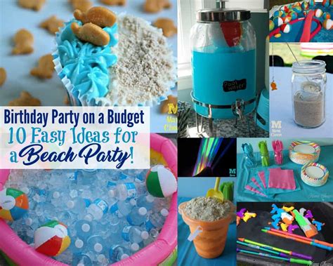 10 Easy Ideas For Throwing A Fun Beach Party Mama Cheaps