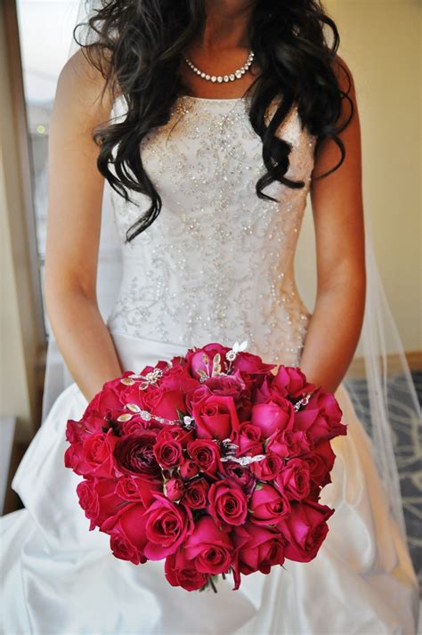my wedding dress and bouquet november 2 2012 contemporary glam wedding ~~this is from my