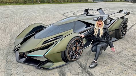 The Worlds Most Insane Car Lamborghini Vision Gt Youtube