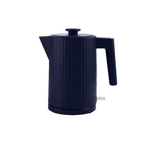 Navy Ribbed Fast Boil Kettle 17l Home George At Asda