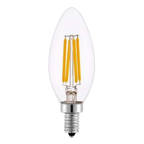Best light bulbs for chandeliers not only helps space sparkle, shine and fashion like jewelry for home but also carried out in real work environments. 4W Filament LED Candle Light Bulb Light C35 Chandelier ...