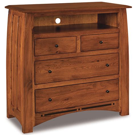 Boulder Creek Amish Dresser And Tv Stand Mission Style Cabinfield