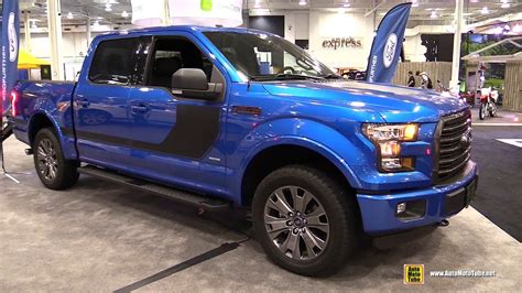 The sports package in the roush test vehicle included ford's red and black leather seats with a matching red trim on everything including the seat belts. 2017 Ford F150 XLT Sport 4x4 - Exterior and Interior ...