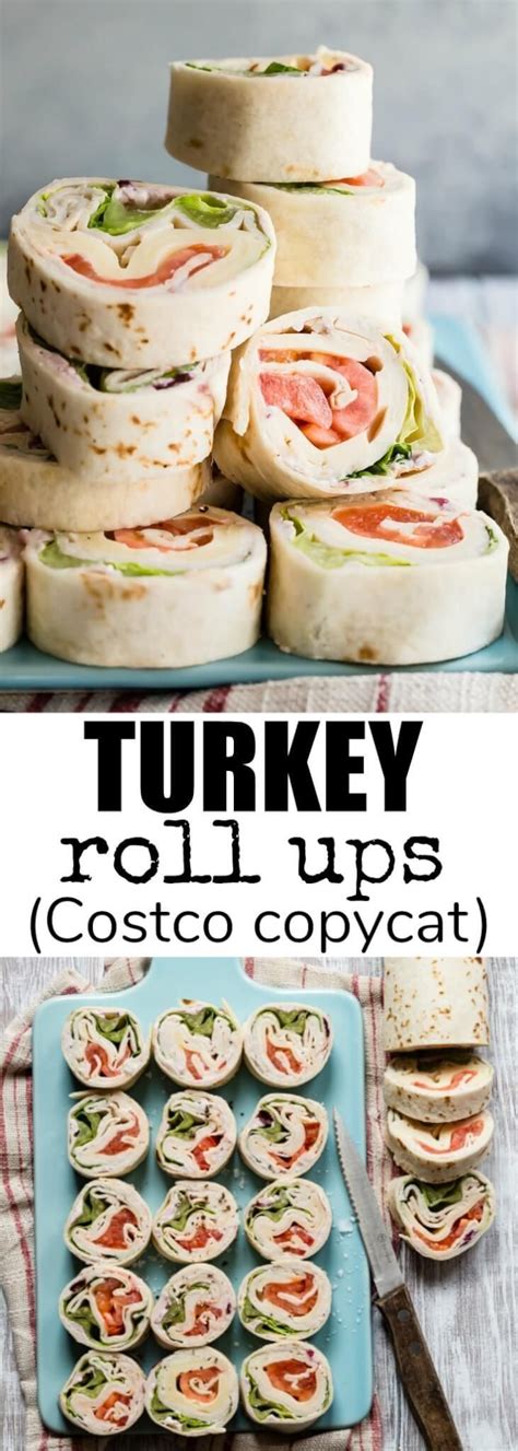 Turkey Roll Ups Costco Copycat Culinary Hill Recipe Roll Ups