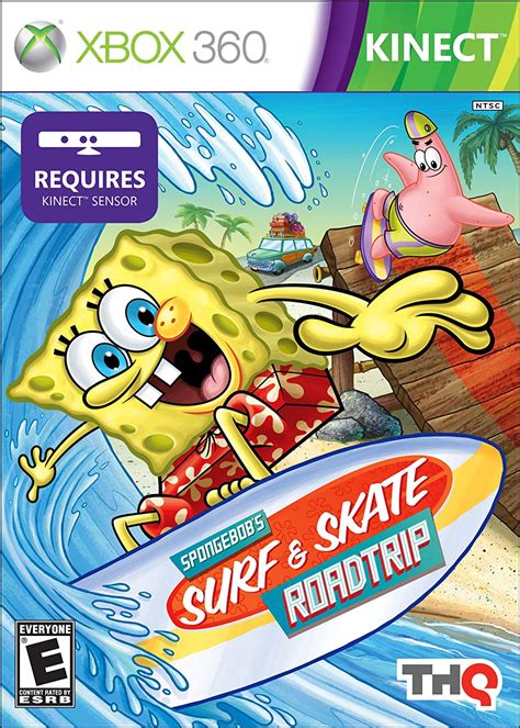Spongebob Surf And Skate Roadtrip Xbox 360 Videojuegos