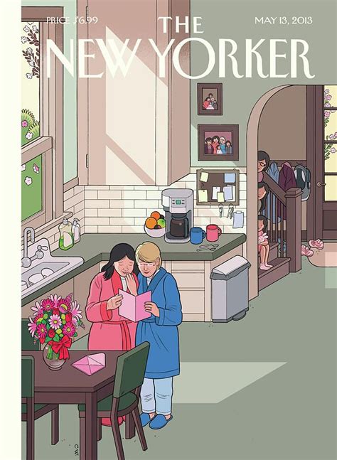 Summer is around the corner and so is the new chris ware new yorker cover. Mothers' Day by Chris Ware | New yorker covers, The new ...