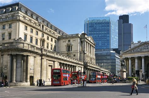 Últimas noticias económicas sobre inglaterra: El Banco de Inglaterra, en el corazón de Londres