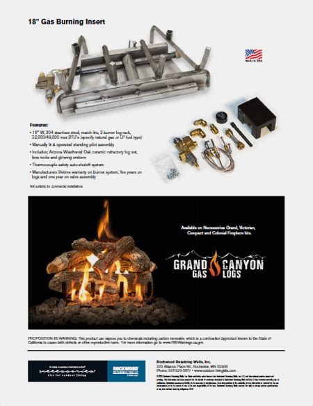 Grand Fireplace Kit Necessories Kits For Outdoor Living