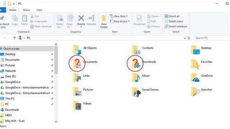 Xem Ngay Mất Thư Mục Documents Mất Thư Mục Downloads Windows 10
